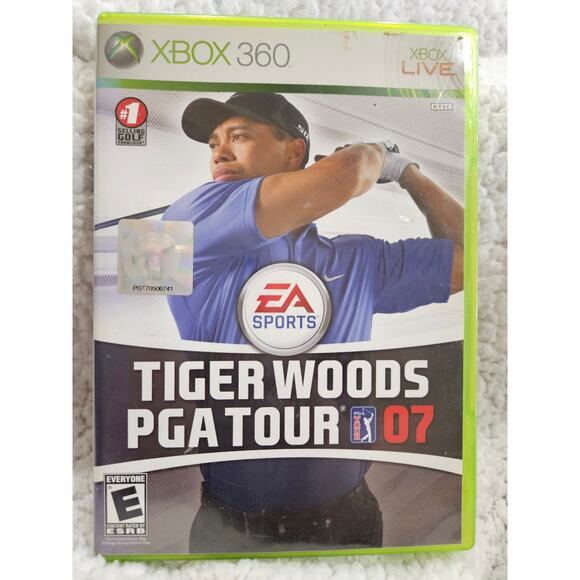 Tiger Woods PGA Tour 07 Golf Microsoft Xbox 360 Video Game EA Sports - Picture 1 of 3